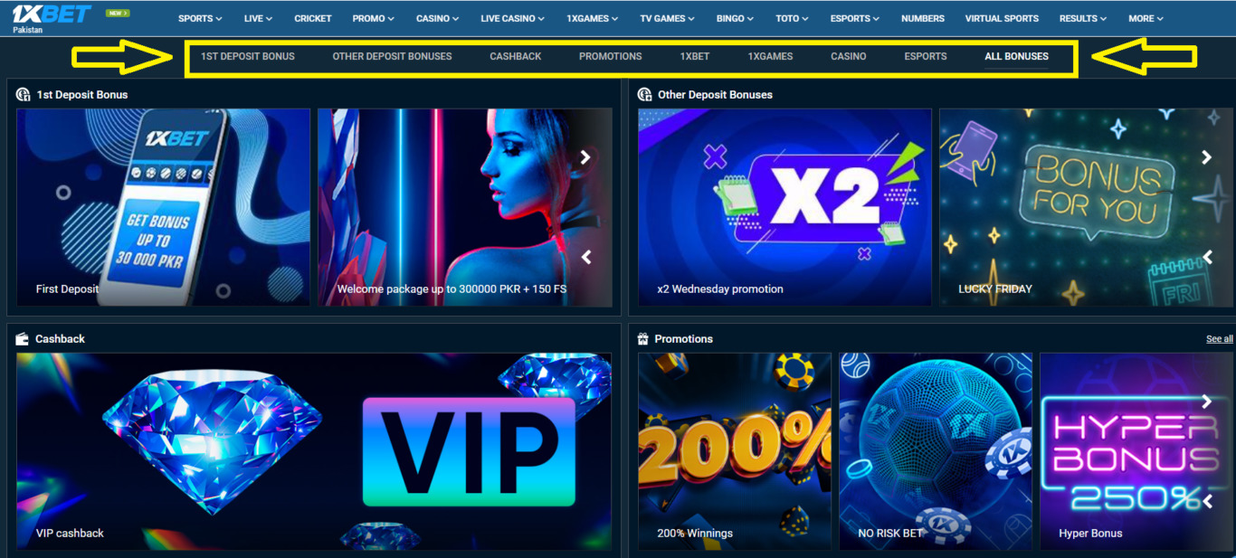 1xbet pakistan